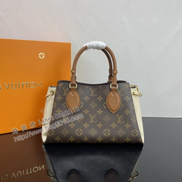 Lv路易威登2023專櫃新款Opéra BB手袋 LV老花粒面皮革手提肩背女包 M46495 ydh5058